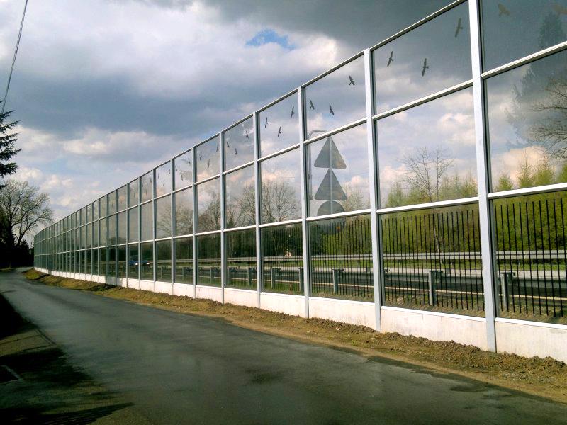 Полікарбонатні шумозахисні екрани для міст