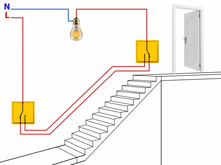 Як підключити прохідний вимикач на два входи: покрокова інструкція для монтажу освітлення в коридорі